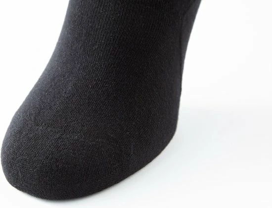 Merkloos Zwarte No Show Sneakersokken - Sokjes.nl - Maat 35/38 - 6 Paar - Onzichtbare Sneakersokken - Naadloos - Anti-slip Hak - Dames 8 Merkloos Zwarte No Show Sneakersokken - Sokjes.nl - Maat 35/38 - 6 Paar - Onzichtbare Sneakersokken - Naadloos - Anti-slip Hak - Dames - Afbeelding 6