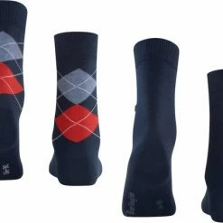 Burlington Everyday Damessokken (2-pack) - Katoen - Marine Blauw En Geruit - Maat: 36-41 25 Burlington Everyday Damessokken (2-pack) - Katoen - Marine Blauw En Geruit - Maat: 36-41 -Beenmode Verkoop 550x429