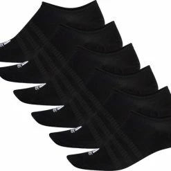 Adidas Adidas No Show Sokken Senior Sokken - Maat 37-39 - Unisex - Zwart - Wit