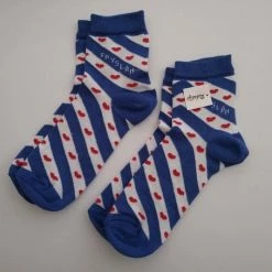 Merkloos Twee Paar Fryslân / Friesland / Friese Vlag Sokken