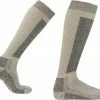 Soga 2-Pack Dikke Merino Wollen Kniekousen Met Badstof Voering S6 - Unisex - Grijs - Maat 39-42 -Beenmode Verkoop 550x465 1