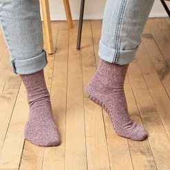 Malinsi Sokken Antislip 3-Pack - 3 Paar Lichte Kleuren Maat 36-41 - Huissokken Dames En Heren Anti Slip -Beenmode Verkoop 550x486 1