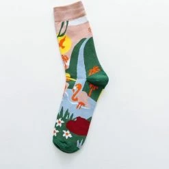 Smiling Socks® Gekke Sokken - Ziekenhuis Sokken - Warme Sokken Dames - 4 Paar - Kleurvol - Giftbox - Maat 35-43 - Huissokken -Beenmode Verkoop 550x488 1