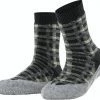 FALKE Cosyshoe Checked Dames Pantoffels - Grijs - Maat 41-42 1 FALKE Cosyshoe Checked Dames Pantoffels - Grijs - Maat 41-42 -Beenmode Verkoop 550x495 1
