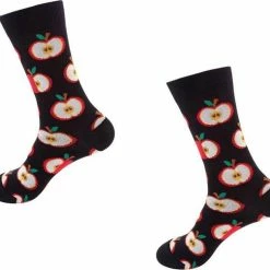 Winkrs - Sokken Set Met Eten - Hamburgers, Eitjes, Avocado, Sushi En Appels - 5 Paar 37/41 -Beenmode Verkoop 550x503 1