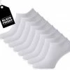 Merkloos Witte Enkelsokken - Maat 35/38 - 8 Paar - Naadloos - Katoen -Beenmode Verkoop 550x508 1