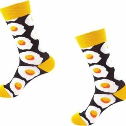 Winkrs - Sokken Set Met Eten - Hamburgers, Eitjes, Avocado, Sushi En Appels - 5 Paar 37/41 -Beenmode Verkoop 550x511 1