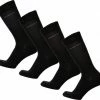 Bamboe Sokken | Anti-zweet Sokken | Naadloze Sokken | 4 Paar - Zwart | Maat: 39-42 | Merk: Bamboosa -Beenmode Verkoop 550x512