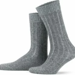 Merkloos Alpaca Sokken | GoWith | 2 Paar | Unisex | Heren | Dames | Gezellige Wollen Sokken | Gemaakt Van Alpaca Garen | Gebreide Sokken Voor Heren En Dames | Valentijn Cadeau | Maat: 43-46 | Kleur: Grijs En Antraciet | 3095 -Beenmode Verkoop 550x518 2