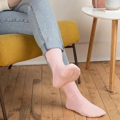 Malinsi Sokken Antislip 3-Pack - 3 Paar Lichte Kleuren Maat 42-46 - Huissokken Dames En Heren Anti Slip -Beenmode Verkoop 550x528 2