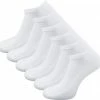 6 Paar Badstof Sneakersokken - SQOTTON - Wit - Maat 43-46 -Beenmode Verkoop 550x528 4