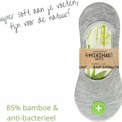 Green-goose® Bamboe Sneakersokken | Ballerina | Voetjes | Footies | 5 Paar | Dames | Maat 39-41 | Zwart | Grijs | Wit | Duurzaam En Comfortabel | 85% Bamboe 12 Green-goose® Bamboe Sneakersokken | Ballerina | Voetjes | Footies | 5 Paar | Dames | Maat 39-41 | Zwart | Grijs | Wit | Duurzaam En Comfortabel | 85% Bamboe -Beenmode Verkoop 550x536 3