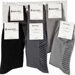 Malinsi Sokken Antislip 3-Pack - 3 Paar Donkere Kleuren Maat 42-46 - Huissokken Dames En Heren Anti Slip -Beenmode Verkoop 550x543