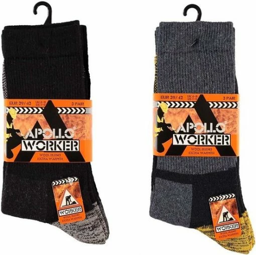 Apollo | Wollen Thermosokken | Multi Color | Maat 39/42 | Thermosokken Heren | Thermosokken Dames | Thermosokken Maat 39 42 -Beenmode Verkoop 550x547 4