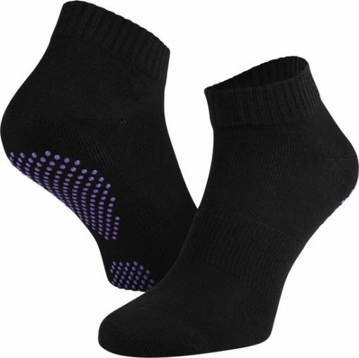 Basset Dames Yoga Sok Met Antislip - Maat 35-38
