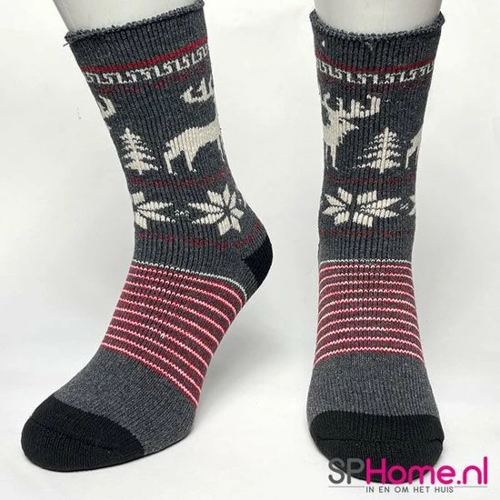 Merkloos AlpacaSoks Wollen Sokken SPHS97-44-47 3 Merkloos AlpacaSoks Wollen Sokken SPHS97-44-47