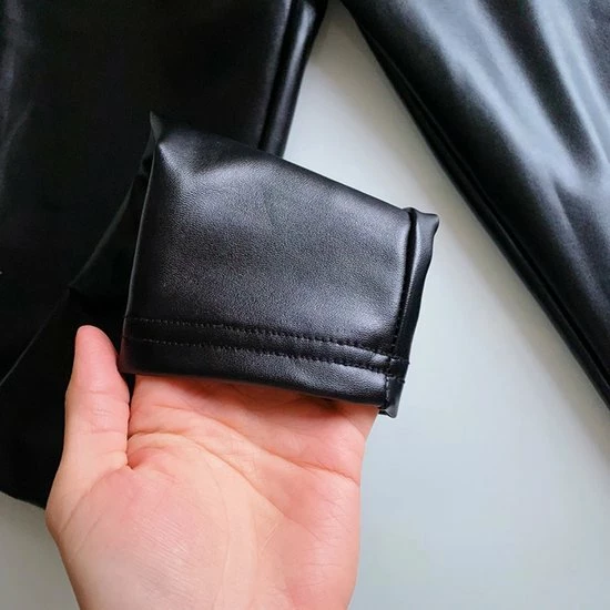 Merkloos Thermolegging - Legging Dames Volwassenen - Winter Warm - Leather Leggings - L/XL 4 Merkloos Thermolegging - Legging Dames Volwassenen - Winter Warm - Leather Leggings - L/XL - Afbeelding 2