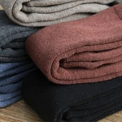 Merkloos 2 Paar Lange Sokken Dames Zwart Gevoerd | Wintersokken | 100% Katoen | Maat 36-39 | Kniekousen -Beenmode Verkoop 550x550 240