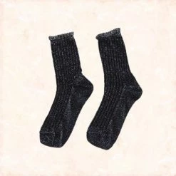 Merkloos Jobo By JET - Glitter Sokken Set - 2 Pack - 2 Paar Sokken - Zilver - Groen - One Size -Beenmode Verkoop 550x550 3