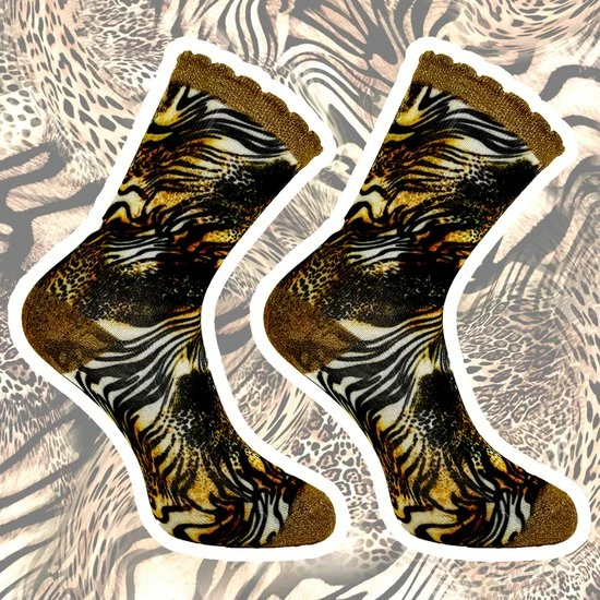 Sock My Feet Sock My Blend Of Animals- Grappige Sokken Dames - Maat 36-38 - Sokken - Funny Socks - Vrolijke Sokken - Dieren Print - Cadeau Dames - Gekke Sokken - Grappige Cadeaus - Socks Fir 3 Sock My Feet Sock My Blend Of Animals- Grappige Sokken Dames - Maat 36-38 - Sokken - Funny Socks - Vrolijke Sokken - Dieren Print - Cadeau Dames - Gekke Sokken - Grappige Cadeaus - Socks Fir