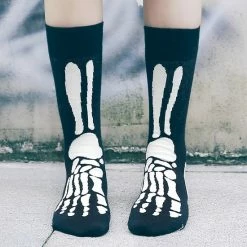 Winkrs | Skeletten Sokken | Botten Sokken Dames/tiener | Maat 36/40 Halloween -Beenmode Verkoop 550x550 87