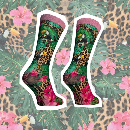 Sock My Feet - Grappige Sokken Dames - 3 Pack - Maat 39-42 - Moederdag Cadeautje - Sokken Giftbox - Funny Socks - Vrolijke Sokken - Leopard Print - Luipaard Panter Sokken - Gekke Sokken - Grappige Cadeaus - Socks First. 6 Sock My Feet - Grappige Sokken Dames - 3 Pack - Maat 39-42 - Moederdag Cadeautje - Sokken Giftbox - Funny Socks - Vrolijke Sokken - Leopard Print - Luipaard Panter Sokken - Gekke Sokken - Grappige Cadeaus - Socks First. - Afbeelding 4