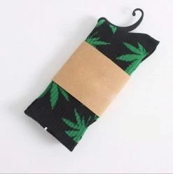 Merkloos Sokken - Zwarte Sokken - Unisex - One Size