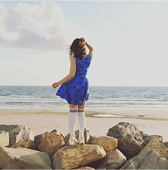 Merkloos Overknee Kousen - Elastische Lange Sokken - 6 Paar 9 Merkloos Overknee Kousen - Elastische Lange Sokken - 6 Paar - Afbeelding 7