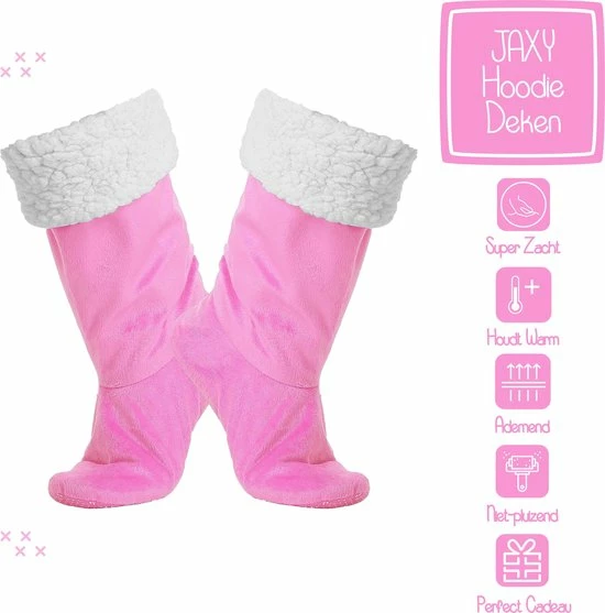 JAXY Huissokken - Verwarmde Sokken - Sloffen - Anti Slip Sokken - Warme Sokken - Fleece Sokken - Dikke Sokken - Fluffy Sokken - Pantoffels - Slof Sokken - Maat M/L - Hot Pink 4 JAXY Huissokken - Verwarmde Sokken - Sloffen - Anti Slip Sokken - Warme Sokken - Fleece Sokken - Dikke Sokken - Fluffy Sokken - Pantoffels - Slof Sokken - Maat M/L - Hot Pink - Afbeelding 2