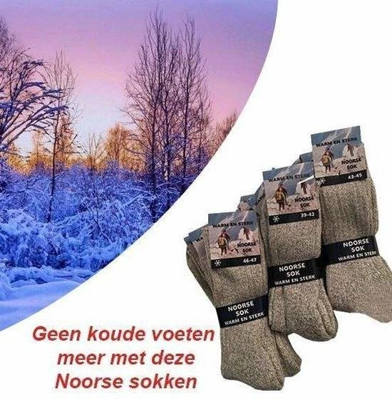 Merkloos Socke - 1 Paar Noorse Sokken Winter Sokken Maat 39/42 Unisex Maat 39/42 - Werksokken - Wandelsokken - Wollen Sokken 3 Merkloos Socke - 1 Paar Noorse Sokken Winter Sokken Maat 39/42 Unisex Maat 39/42 - Werksokken - Wandelsokken - Wollen Sokken
