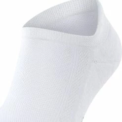 FALKE Cool Kick Sneaker Sneakersokken Versterkte Sneaker Sokken Heren Dames Zonder Motief Met Pluche Zool En Hielband Ademend Sneldrogend Wit Unisex Sokken - Maat 42-43 -Beenmode Verkoop 550x574 1