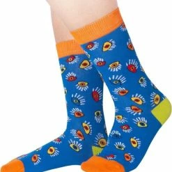 BiggDesign - Katten En Meerkleurige Sokken – Multipack - 3 Paar - Maat 36-40 - Valentijnsdag Cadeau -Beenmode Verkoop 550x574 3