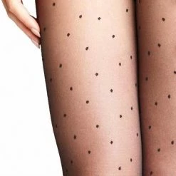 NOMI Bodywear NOMI Shapewear - Corrigerende Panty Met Stippen Patroon - Zwart - Maat XL -Beenmode Verkoop 550x578 2