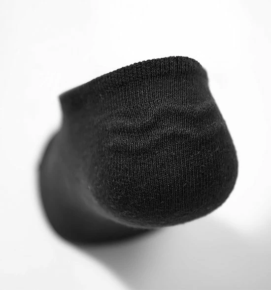 Merkloos Zwarte No Show Sneakersokken - Sokjes.nl - Maat 35/38 - 6 Paar - Onzichtbare Sneakersokken - Naadloos - Anti-slip Hak - Dames 5 Merkloos Zwarte No Show Sneakersokken - Sokjes.nl - Maat 35/38 - 6 Paar - Onzichtbare Sneakersokken - Naadloos - Anti-slip Hak - Dames - Afbeelding 3