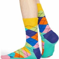 Happy Socks Argyle Sokken, Multi - Maat 36-40 -Beenmode Verkoop 550x598