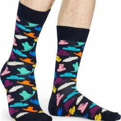 Happy Socks Hats Sok | Maat 41 -46 | Zwart Met Geel En Turqouise | HAT01-6500 9 Happy Socks Hats Sok | Maat 41 -46 | Zwart Met Geel En Turqouise | HAT01-6500 -Beenmode Verkoop 550x613