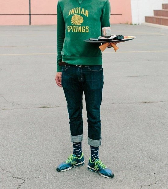 Alfredo Gonzales The Birds Navy/Grey, Maat L (46/48) 4 Alfredo Gonzales The Birds Navy/Grey, Maat L (46/48) - Afbeelding 2