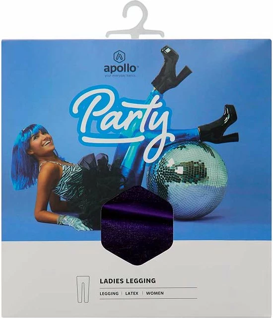 Party Legging Latex | Feest Legging Latex | Paars | Maat S/m | Latex Legging | Legging Carnaval | Legging Maat S/m | Latex Legging Vrouwen | Legging | Apollo 5 Party Legging Latex | Feest Legging Latex | Paars | Maat S/m | Latex Legging | Legging Carnaval | Legging Maat S/m | Latex Legging Vrouwen | Legging | Apollo - Afbeelding 3
