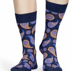 Happy Socks Paisley Sokken - Donkerblauw/Oranje/Paars - Maat 36-40 7 Happy Socks Paisley Sokken - Donkerblauw/Oranje/Paars - Maat 36-40 -Beenmode Verkoop 550x644