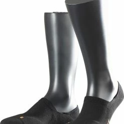 FALKE Cool Kick Invisible Voering Sokken Onzichtbaar Zonder Motief High Cut Met Pluche Zool Ademend Sneldrogend Zwart Unisex Kousenvoetje - Maat 39-41 -Beenmode Verkoop 550x645 1