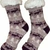 Merkloos Beer Mode | Huissokken | Huissokken Dames | Huissokken Dames Antislip | Fluffy Sokken Dames | Warme Sokken | Sokken | Paars | Maat 36-40 | -Beenmode Verkoop 550x654 3