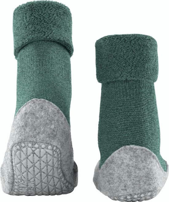 FALKE Cosyshoe Dames Pantoffels - Groen - Maat 41-42 4 FALKE Cosyshoe Dames Pantoffels - Groen - Maat 41-42 - Afbeelding 2