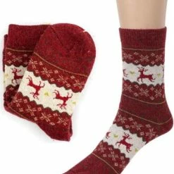 Ardran & Tookar Kerstsokken Dames Rendier - Maat 35-38