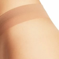 FALKE Shelina Hoge Kwaliteit Onzichtbaar Zacht Comfortabel Glanzend Elegant Nylon Zonder Motief Ultra Sheer 12 Denier Beige Dames Panty - Maat L -Beenmode Verkoop 550x660 16