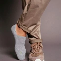 FALKE Cool Kick Invisible Voering Sokken Onzichtbaar Zonder Motief High Cut Met Pluche Zool Ademend Sneldrogend Grijs Unisex Kousenvoetje - Maat 42-43 -Beenmode Verkoop 550x660 23