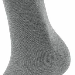 FALKE Family Grondstofvriendelijk Zacht Zonder Motief Duurzaam Ondoorzichtig Mid-rise Duurzaam Katoen Grijs Dames Sokken - Maat 35-38 -Beenmode Verkoop 550x660 6