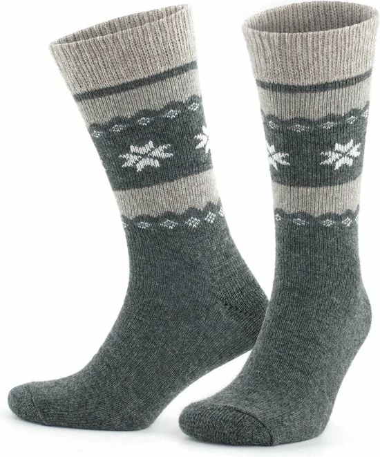 GoWith-wollen Sokken-alpaca Sokken-huissokken-2 Paar-warme Sokken-wintersokken-thermosokken-huissokken-grijs-antraciet-maat 43-46 10 GoWith-wollen Sokken-alpaca Sokken-huissokken-2 Paar-warme Sokken-wintersokken-thermosokken-huissokken-grijs-antraciet-maat 43-46 - Afbeelding 8