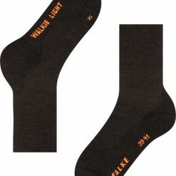 FALKE Walkie Light Ademend Hoge Kwaliteit Verwarmend Thermo Met Elastiek Warme Dikke Trekking Hoog Lang Merinowol Grijs Unisex Sokken - Maat 42-43 -Beenmode Verkoop 550x667 24