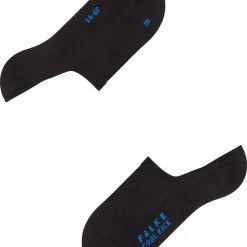 FALKE Cool Kick Invisible Voering Sokken Onzichtbaar Zonder Motief High Cut Met Pluche Zool Ademend Sneldrogend Zwart Unisex Kousenvoetje - Maat 39-41 -Beenmode Verkoop 550x669 2