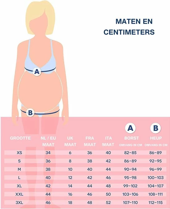 Be Mammy Zwangerschapslegging Zwangerschapsbroek Lang 4 Be Mammy Zwangerschapslegging Zwangerschapsbroek Lang - Afbeelding 2